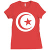 tunisia international support your country  sport flag sport Ladies Fitted T-Shirt