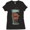 delicious aqua teens Ladies Fitted T-Shirt