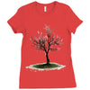 shades of winter Ladies Fitted T-Shirt