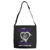 i'm not spoiled my husband just loves me Adjustable Strap Totes