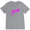 fuck love party V-Neck Tee