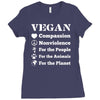 vegan Ladies Fitted T-Shirt