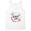 floral baby girl Tank Top