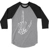 skeleton hand 3/4 Sleeve Shirt