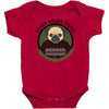 bah hum pug Baby Bodysuit