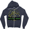 Military Morld T-Shirt Zipper Hoodie