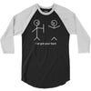 cute stick figures 3/4 Sleeve Shirt