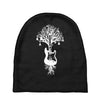nature guitar white tree music banksy art Baby Beanies