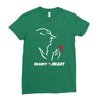 beauty and the beast Ladies Fitted T-Shirt