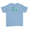 thc pot leaf molecule Youth Tee