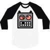 robot funny 3/4 Sleeve Shirt