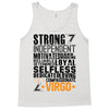 Strong Independent Motivated Virgo Tank Top