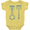 sketch of piston Baby Bodysuit