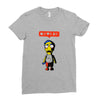 nobody likes him Ladies Fitted T-Shirt