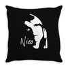 nico retro velvet underground in stock Throw Pillow