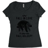 Why Fall In Love If You Can Fall Aslepp Women's Triblend Scoop T-shirt