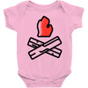 let's go camping Baby Onesie