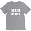 heart breaker humor V-Neck Tee