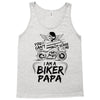 You Cant Scare Me I am Biker Papa Tank Top