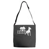bernese mountain dog Adjustable Strap Totes