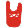 marvel mens costume uniform super hero captain america Baby Bibs
