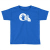 rabbit silhouette Toddler T-shirt