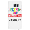 legends are born january Samsung Galaxy S7 Edge