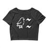 chicken say ciit cit Crop Top