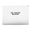 breast cancer survivor ribbon Accessory Pouches