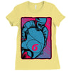 old rider Ladies Fitted T-Shirt