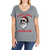 dirty santa champion Ladies Curvy T-Shirt