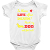 mans best friend Baby Bodysuit
