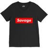 savage V-Neck Tee