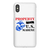 Property of a U.S. Marine iPhoneX