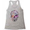 Colorful Skull Racerback Tank