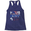 proud army dad 3 Racerback Tank