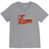 sexual tyrannosaurus V-Neck Tee