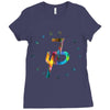 jake paul colorful Ladies Fitted T-Shirt