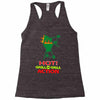 hot grill on grill action Racerback Tank
