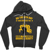 on the 8th day god created the redhead because someone had to have bra Zipper Hoodie