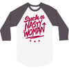 such a nasty woman 3/4 Sleeve Shirt