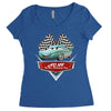 aunt flo Women's Triblend Scoop T-shirt
