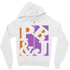 pb&amp;j vectorized Zipper Hoodie