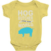 hog butcher to the world chicago Baby Onesie
