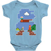 Mario Games Baby Bodysuit