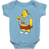fractal comic book guy Baby Bodysuit