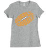 gobble gobble football herren Ladies Fitted T-Shirt