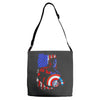 i'm the captain in the war Adjustable Strap Totes