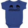 geeks vs nerds Baby Bodysuit