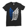 Attack On Titan Ladies Fitted T-Shirt
